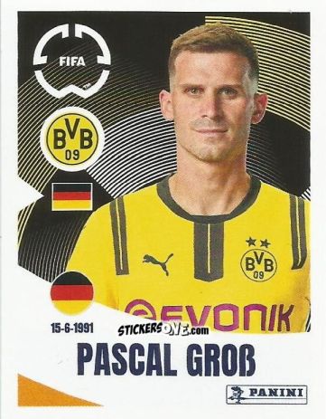 Sticker Pascal Groß - FIFA Club World Cup 2025
 n. 363 - Panini