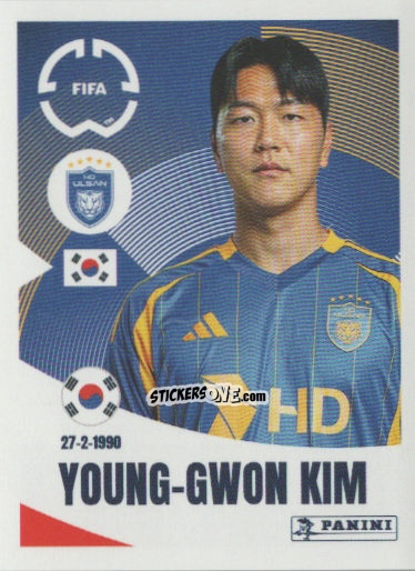 Cromo Young-gwon Kim - FIFA Club World Cup 2025
 n. 375 - Panini