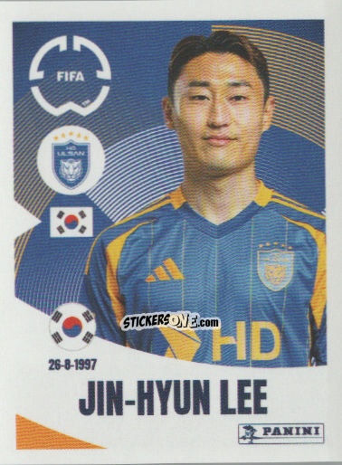 Cromo Jin-hyun Lee - FIFA Club World Cup 2025
 n. 376 - Panini