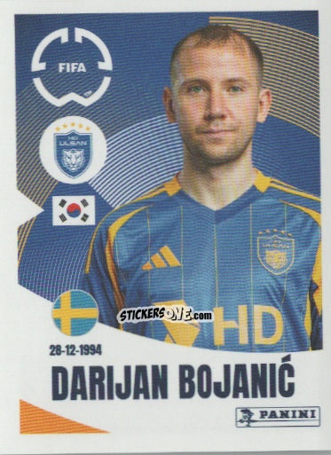 Cromo Darijan Bojanić - FIFA Club World Cup 2025
 n. 377 - Panini