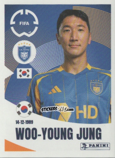 Cromo Jung Woo-Young - FIFA Club World Cup 2025
 n. 381 - Panini