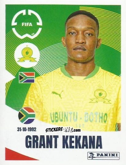 Sticker Grant Kekana - FIFA Club World Cup 2025
 n. 394 - Panini