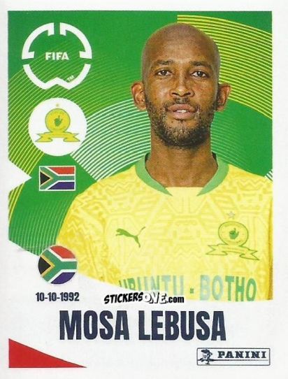 Sticker Mosa Lebusa - FIFA Club World Cup 2025
 n. 395 - Panini