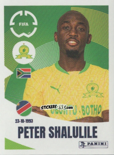 Cromo Peter Shalulile - FIFA Club World Cup 2025
 n. 401 - Panini