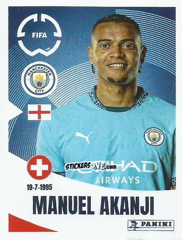 Sticker Manuel Akanji - FIFA Club World Cup 2025
 n. 411 - Panini