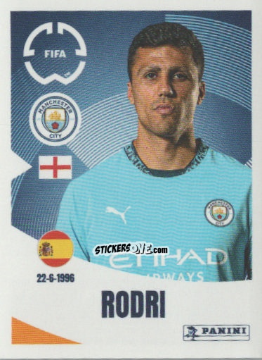 Sticker Rodri - FIFA Club World Cup 2025
 n. 413 - Panini