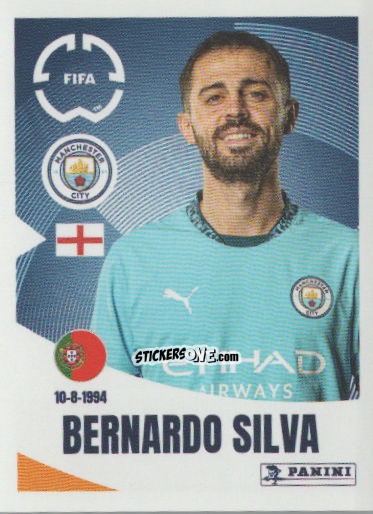 Cromo Bernardo Silva - FIFA Club World Cup 2025
 n. 414 - Panini