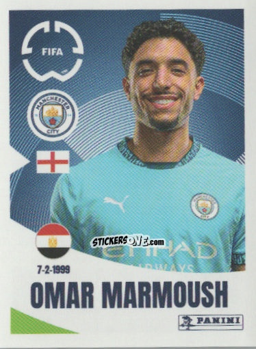 Cromo Omar Marmoush - FIFA Club World Cup 2025
 n. 419 - Panini