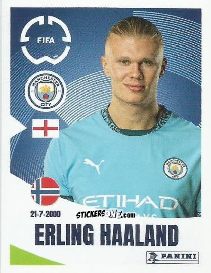 Sticker Erling Haaland - FIFA Club World Cup 2025
 n. 420 - Panini
