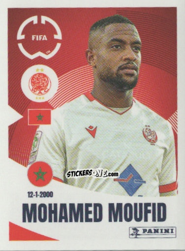 Cromo Mohamed Moufid - FIFA Club World Cup 2025
 n. 428 - Panini