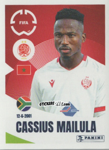 Cromo Cassius Mailula - FIFA Club World Cup 2025
 n. 440 - Panini