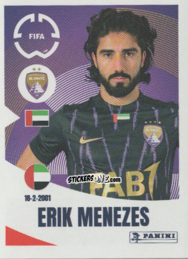 Cromo Erik Menezes - FIFA Club World Cup 2025
 n. 447 - Panini