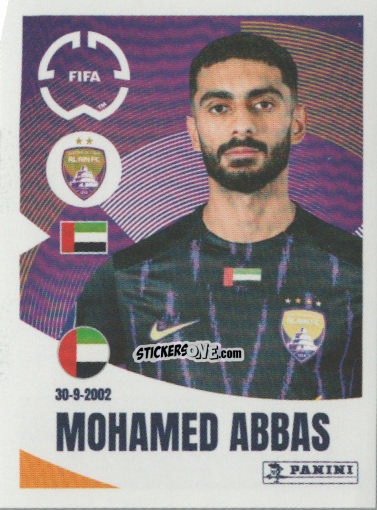 Cromo Mohammed Abbas Al-Baloushi - FIFA Club World Cup 2025
 n. 451 - Panini