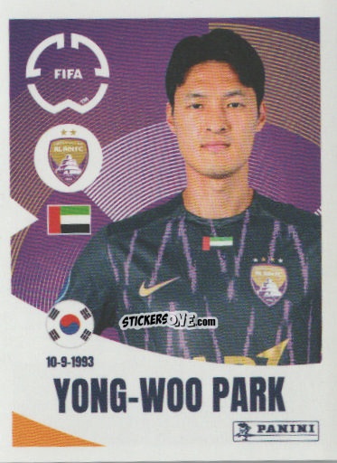 Cromo Yong-woo Park - FIFA Club World Cup 2025
 n. 453 - Panini