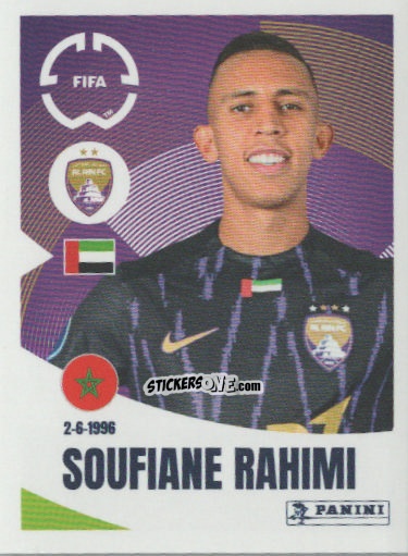 Cromo Soufiane Rahimi - FIFA Club World Cup 2025
 n. 459 - Panini