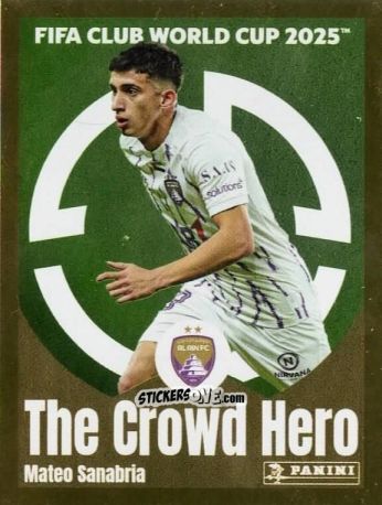 Sticker Sticker 460 (The Crowd Hero) - FIFA Club World Cup 2025
 n. 460 - Panini