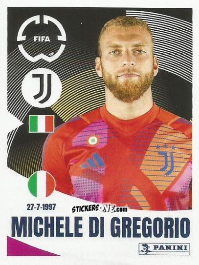 Cromo Michele Di Gregorio - FIFA Club World Cup 2025
 n. 462 - Panini