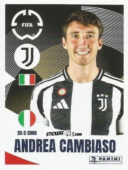 Figurina Andrea Cambiaso - FIFA Club World Cup 2025
 n. 464 - Panini
