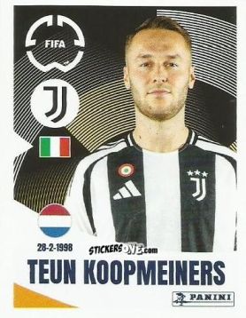 Figurina Teun Koopmeiners - FIFA Club World Cup 2025
 n. 467 - Panini