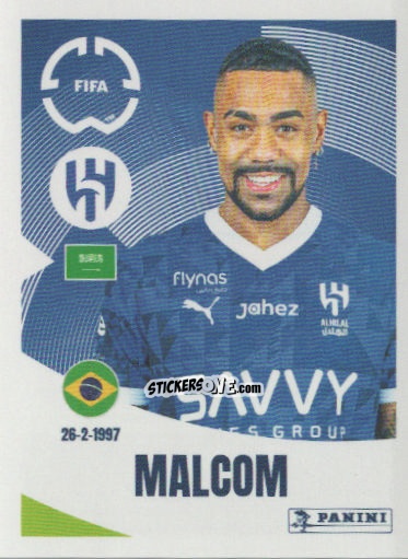 Cromo Malcom - FIFA Club World Cup 2025
 n. 510 - Panini