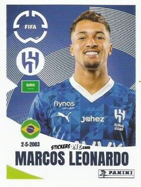 Cromo Marcos Leonardo - FIFA Club World Cup 2025
 n. 512 - Panini