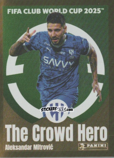 Cromo Sticker 514 (The Crowd Hero) - FIFA Club World Cup 2025
 n. 514 - Panini