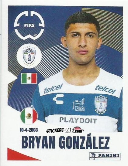 Cromo Bryan González - FIFA Club World Cup 2025
 n. 517 - Panini