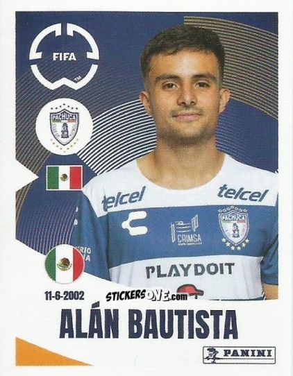 Cromo Alán Bautista - FIFA Club World Cup 2025
 n. 523 - Panini