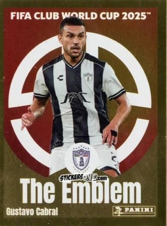 Sticker Gustavo Cabral (The Emblem) - FIFA Club World Cup 2025
 n. 526 - Panini
