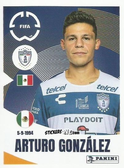 Cromo Arturo González - FIFA Club World Cup 2025
 n. 527 - Panini