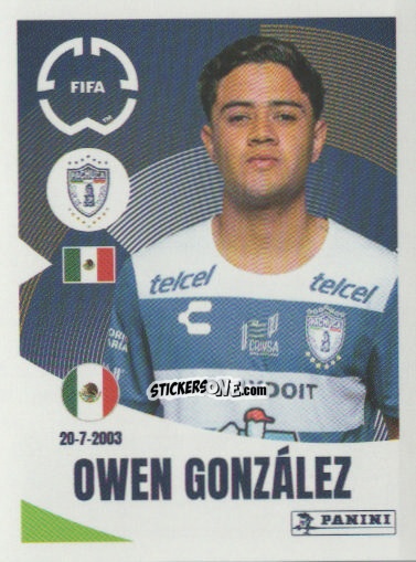 Cromo Owen González - FIFA Club World Cup 2025
 n. 531 - Panini