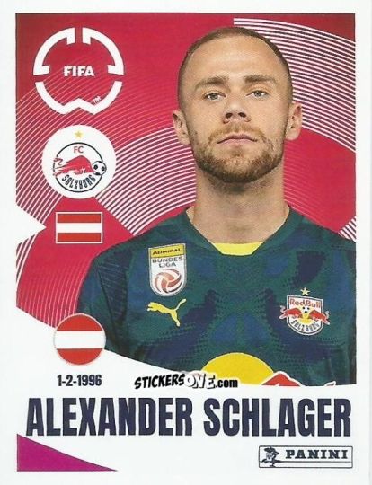 Figurina Alexander Schlager - FIFA Club World Cup 2025
 n. 534 - Panini