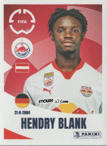 Cromo Hendry Blank - FIFA Club World Cup 2025
 n. 535 - Panini