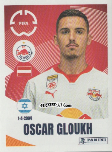 Cromo Oscar Gloukh - FIFA Club World Cup 2025
 n. 543 - Panini