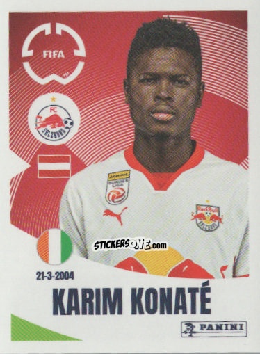Cromo Karim Konaté - FIFA Club World Cup 2025
 n. 545 - Panini