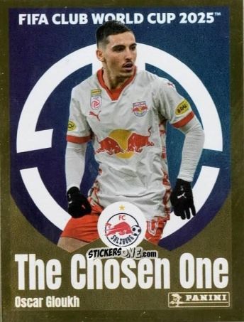 Sticker Oscar Gloukh (The Chosen One) - FIFA Club World Cup 2025
 n. 547 - Panini