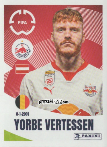 Cromo Yorbe Vertessen