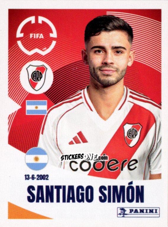 Sticker Santiago Simón