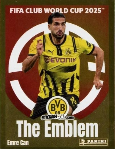 Sticker Emre Can - FIFA Club World Cup 2025
 n. 364 - Panini