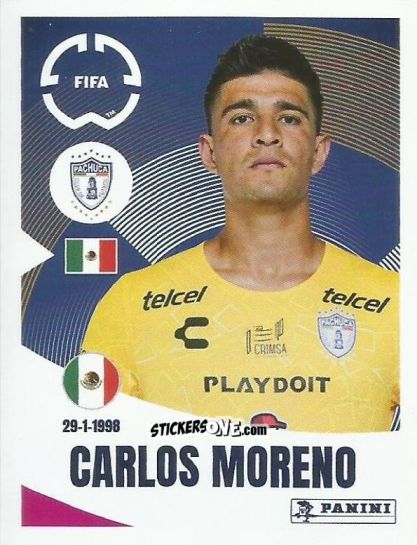 Cromo Carlos Moreno - FIFA Club World Cup 2025
 n. 516 - Panini