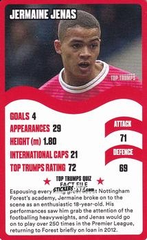 Sticker Jermaine Jenas - Nottingham Forest 30 Legendary Players
 n. 11 - Top Trumps