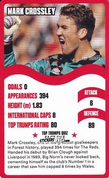 Figurina Mark Crossley - Nottingham Forest 30 Legendary Players
 n. 17 - Top Trumps