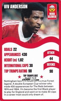 Sticker Viv Anderson - Nottingham Forest 30 Legendary Players
 n. 30 - Top Trumps