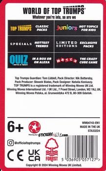 Cromo Forest / World of Top Trumps / Barcode