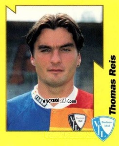 Sticker Thomas Reis - German Football Bundesliga 1997-1998. Final phase n. 25 - Panini