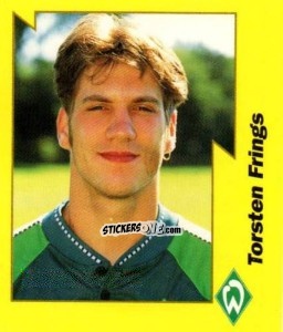 Sticker Torsten Frings - German Football Bundesliga 1997-1998. Final phase n. 42 - Panini