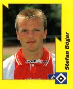 Figurina Stefan Böger - German Football Bundesliga 1997-1998. Final phase n. 73 - Panini