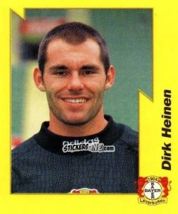 Cromo Dirk Heinen - German Football Bundesliga 1997-1998. Final phase n. 137 - Panini