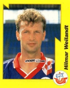 Sticker Hilmar Weilandt - German Football Bundesliga 1997-1998. Final phase n. 197 - Panini