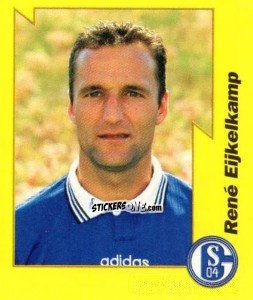 Figurina René Eijkelkamp - German Football Bundesliga 1997-1998. Final phase n. 211 - Panini